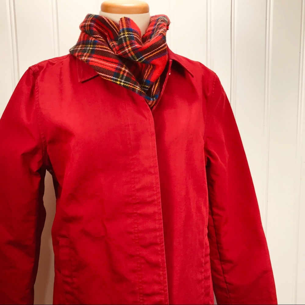 ❣️Old navy cotton overcoat red women’s large - Picture 3 of 7
